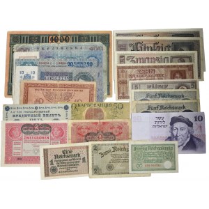 Group of world banknotes ( 21 pcs)