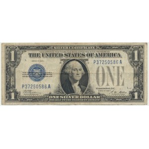 USA, Silver Certificate, 1 Dollar 1928 - A - Woods & Mellon -