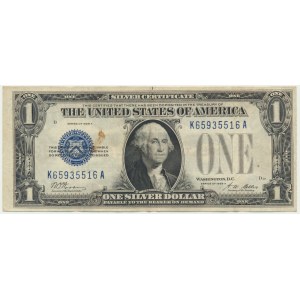 USA, Silver Certificate, 1 Dollar 1928 - A - Woods & Mellon -