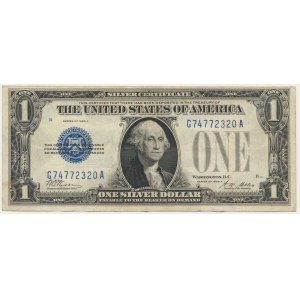 USA, Silver Certificate, 1 Dollar 1928 - A - Woods & Mellon -