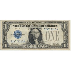USA, Silver Certificate 1 dolar 1928 - A - Woods & Mellon -