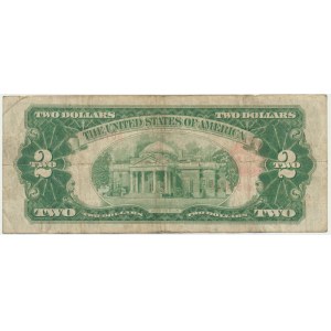 USA, Red Seal, 2 Dollars 1928 - Tate & Mellon -