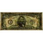 USA, New York District, 5 dolarów 1928 - Woods & Mellon -