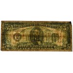 USA, New York District, 5 Dollars 1928 - Tate & Mellon -