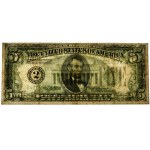 USA, Green Seal, 5 Dollars 1928 A - Woods & Mellon