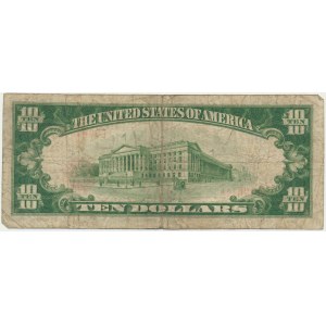 USA, New York State - Albany, 10 Dollars 1929 - Jones & Woods -