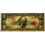 USA, New York State, 10 Dollars 1929 - Jones & Woods -