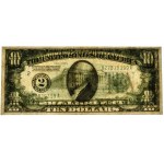 USA, New York District, 10 Dollars 1928 A - Woods & Mellon