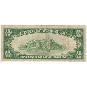 USA, Gold Certificate, 10 Dollars 1928 - Woods & Mellon