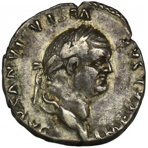 Roman Imperial, Vespasian, Denarius