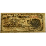 Paragwaj, 5 centów 1886 - PMG 64
