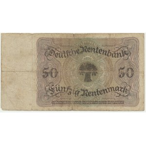 Germany, 50 Rentenmark 1925 - RARE