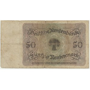 Niemcy, 50 marek 1925 - RZADKIE