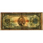 USA, Blue Seal, 5 Dollars 1914 - White & Mellon
