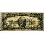 USA, Yellow Seal North Africa Silver Certificates, 10 dolarów 1934 - A -