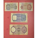 Wielka Brytania i British Armed Forces, zestaw banknotów na kartach (24 szt.)