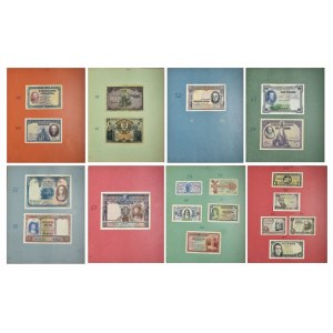 Spain, group of notes (22 pcs)