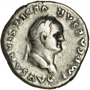 Roman Imperial, Vespasian, Denarius