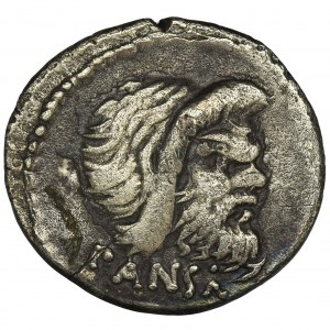 Republika Rzymska, C. Vibius C. f. Pansa Caetronianus, Denar