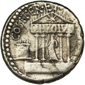 Roman Republic, Octavian August, Denarius