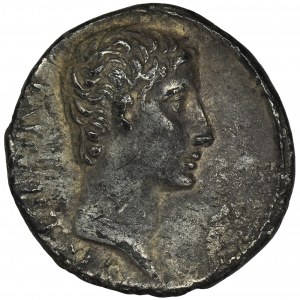 Roman Imperial, Octavian Augustus, Denarius - CONTEMPORARY IMITATION