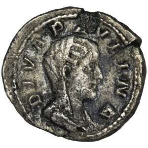 Roman Imperial, Caecilia Paulina, Denarius - RARE
