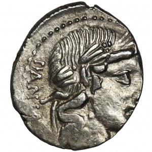 Republika Rzymska, C. Vibius C.f. Pansa, Denar