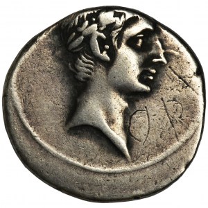 Roman Imperial, Octavian Augustus, Denarius