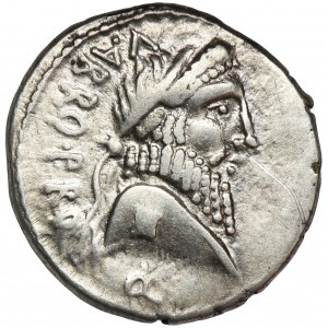 Roman Republic, Pompeius Magnus, Denarius - VERY RARE
