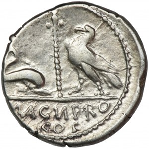 Republika Rzymska, Pompeius Magnus, Denar - BARDZO RZADKI