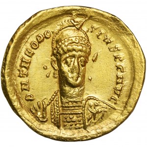 Roman Imperial, Theodosius II, Solidus