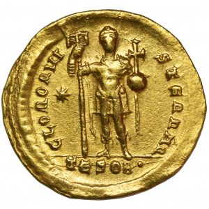 Roman Imperial, Theodosius II, Solidus