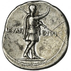 Cesarstwo Rzymskie, Oktawian August, Denar - RZADKI