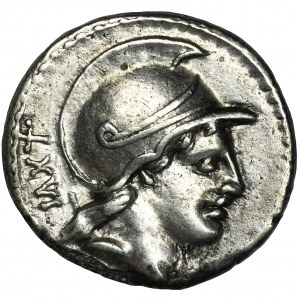 Roman Republic, Satrienus, Denarius