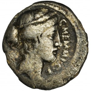 Republika Rzymska, C. Memmius C. f., Denar