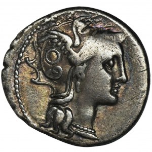 Roman Republic, C. Claudius Pulcher, Denarius