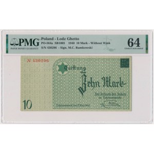 10 Mark 1940 - no.1 - without watermark - PMG 64