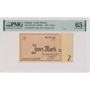 2 Mark 1940 - no.1 - PMG 65 EPQ - BEAUTIFUL