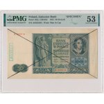 50 złotych 1941 - WZÓR PRODUKCYJNY - PMG 53 - RZADKI