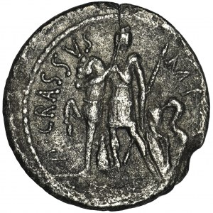 Roman Republic, P. Licinius Crassus, Denarius - RARE