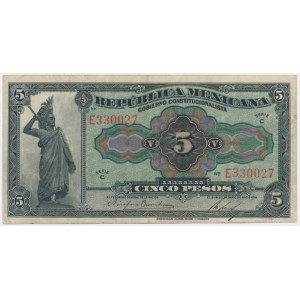 Mexico, 5 Pesos (1915)