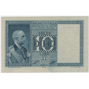 Italy, 10 Lire 1935