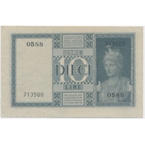 Italy, 10 Lire 1935