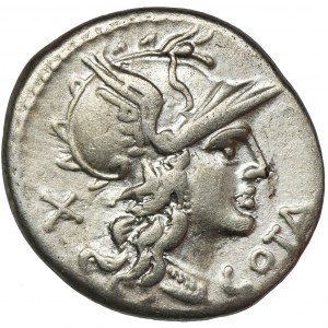 Roman Republic, M. Aurelius Cotta, Denarius - VERY RARE