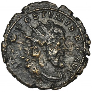 Roman Imperial, Postumus, Antoninianus - RARE