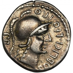 Roman Republic, Pompeius Magnus, Denarius - RARE
