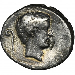 Roman Republic, Marc Antony, Denarius - VERY RARE