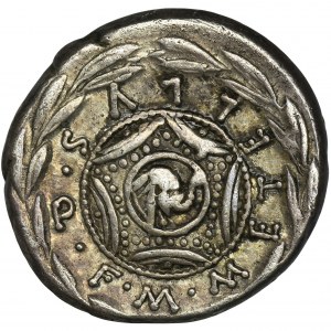 Roman Republic, M. Caecilius Metellus Q.f., Denarius - RARE
