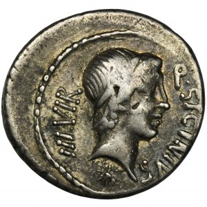 Roman Republic, Q. Sicinius and C. Coponius, Denarius