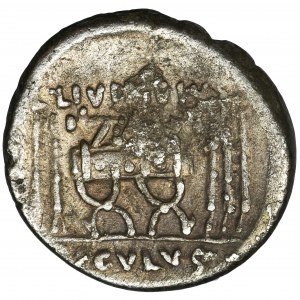 Republika Rzymska, L. Livineius Regulus, Denar